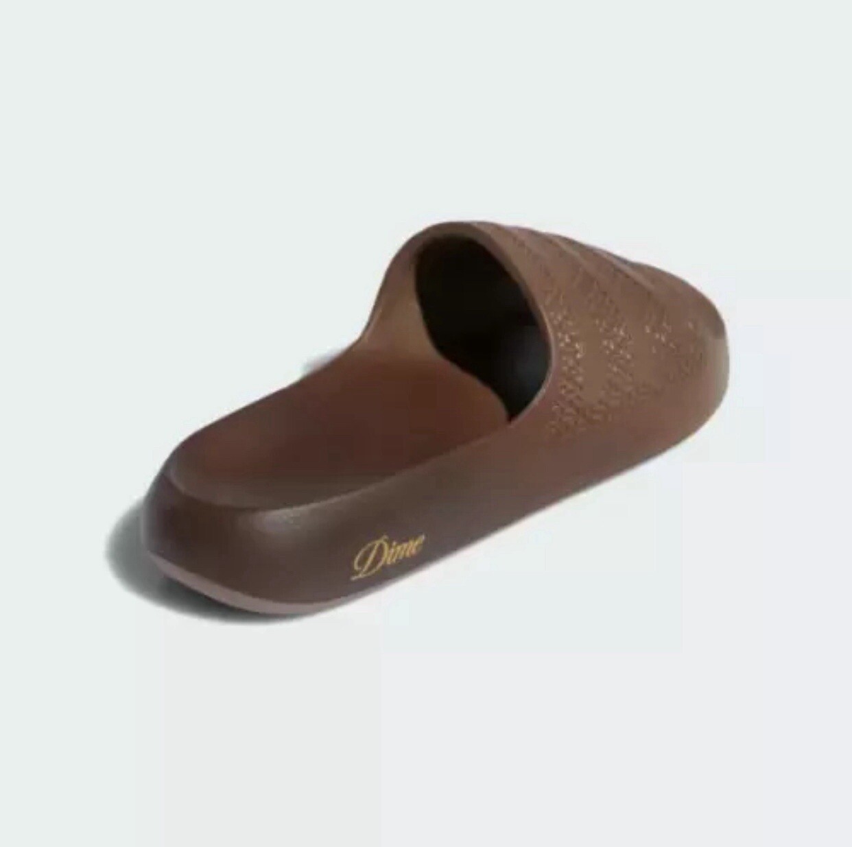 PANTOFOLA D’ORO Pantofole Adidas Donna Adilette Dime Ayoon Collab Marroni Oro Wmns Taglia 11