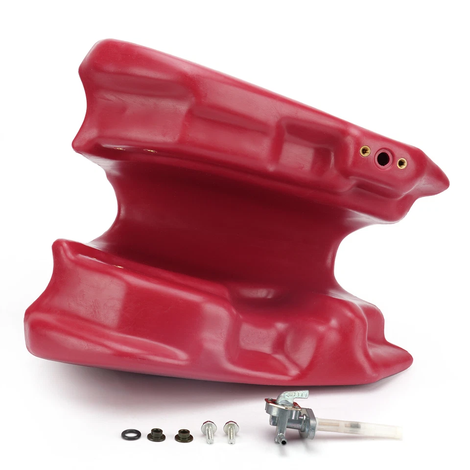 Tanque de combustible de plástico para Honda XR 600R XR600R 1988-2000 rojo Foto 2 de 4
