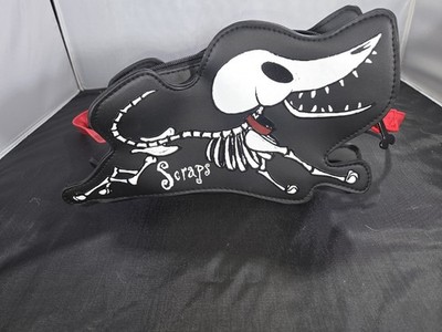 Spirit Halloween Corpse Bride Scraps Skeleton Dog Crossbody Bag Purse