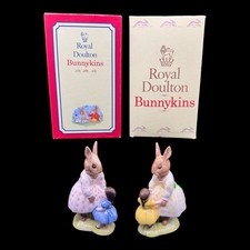 *ROYAL DOULTON BUNNYKINS* SELTEN BEIDE VERSIONEN DOLLIE SPIELZEIT DB 8 & DB 80