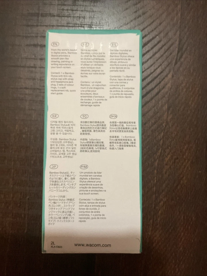 1 Wacom Bambú Bolsillo Extensible Lápiz Pantalla Táctil iPad iPhone Kindle Android Foto 2 de 2