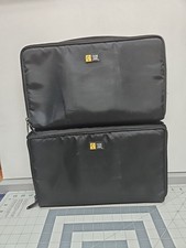 Case Logic Lot of 2 30 Cassette Tape Storage Holder Padded Carrying Handle