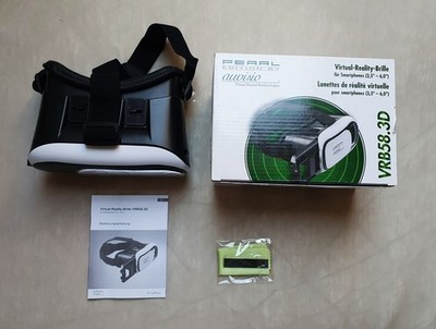Pearl Virtual-Reality-Brille für Smartphones (3,5''- 6,0'')