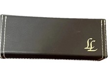 Sunglass Hard Case Designer Lulu Guinness Black with Red Interior