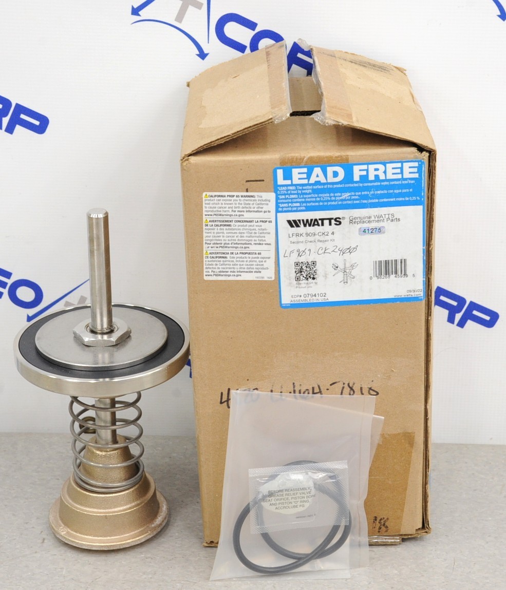 Watts LFRK 909-CK2 4 Lead Free 4in Backflow Repair Kit