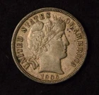 1906-P 10C BARBER SILVER DIME HIGHER GRADE US COIN