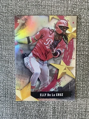 2025 Topps Baseball Stars of MLB Elly de la Cruz No. SMLB-13 - Cincinnati Reds - Bild 1 von 2