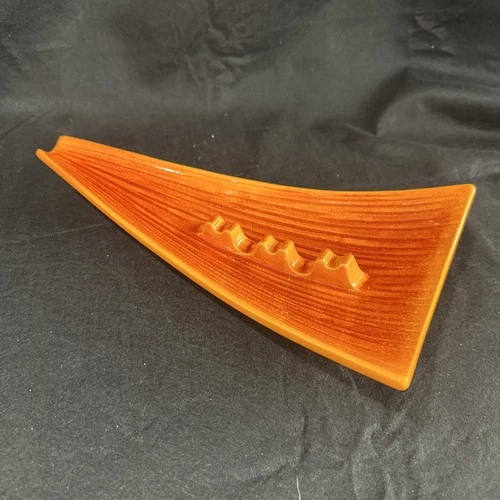 Vintage Ash Tray Mid Century Royal Haeger #128 Orange