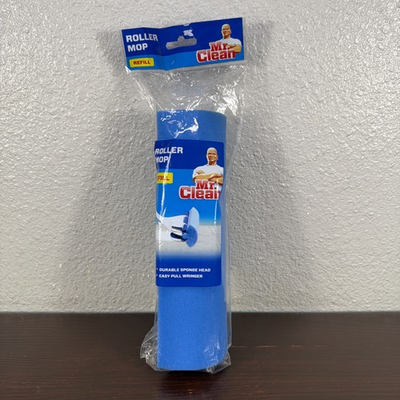 #ad #ad Mr. Clean Heavy Duty Foam Roller Mop scrubber Refill for Mr. Clean Mop NIB $17.77