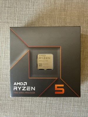AMD Ryzen 5 7600X AM5 Processor 4.7 GHz, 6-Core, 12-Thread, New Factory Sealed