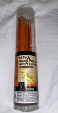 Home Depot Round Pencils 14-Pack with Pro-Sharp Sharpener