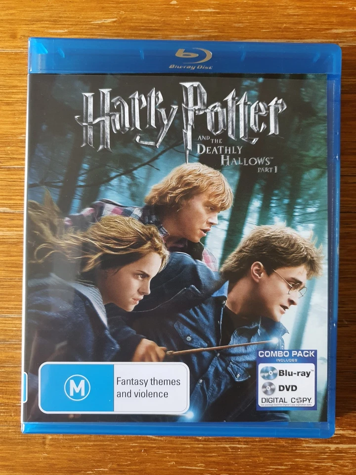 Harry Potter And The Deathly Hallows Part 1 Blu-ray + DVD Set - Free AUS Post - Image 2 of 4