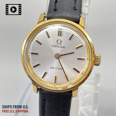 OMEGA De Ville TOOL 101 Vintage [US Stock] Hand Winding Women's Watch *N.MINT