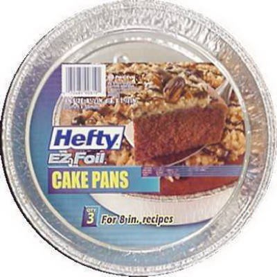 12 Pack - EZ Foil Cake Pan, 9-In. Round, 3-Pk. - 00Z10819