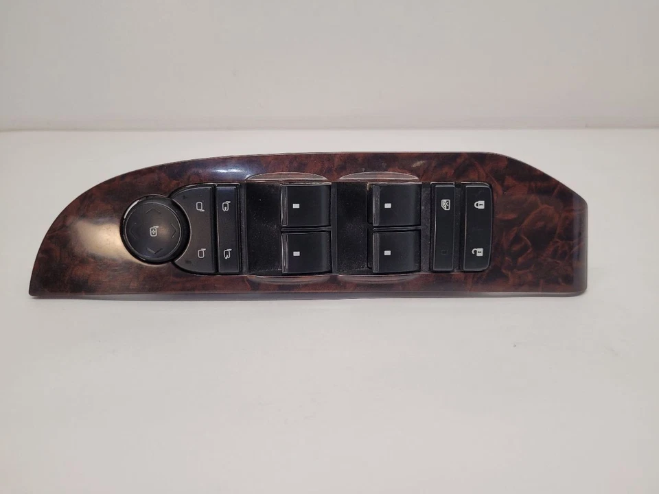 07-10 GMC SIERRA DENALI LH Interruptor de ventana de cerradura de puerta principal delantera izquierda 20835553 Foto 2 de 4