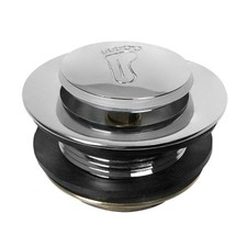 QWORK Bathtub Drain, Polished Chrome, for 1-1/2" Shower and Chrome