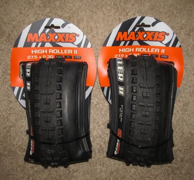 Pair Maxxis High Roller II 3C EXO 27.5x2.30 Folding Tire MTB Tubeless Ready New