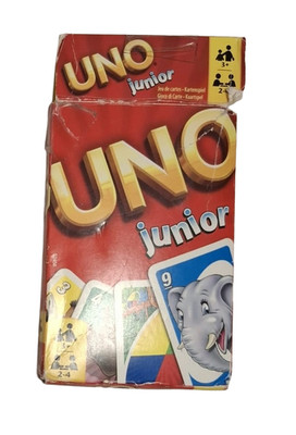 Uno Junior Kartenspiel von Mattel   Kinderkartenspiel   Verpackung beschädigt