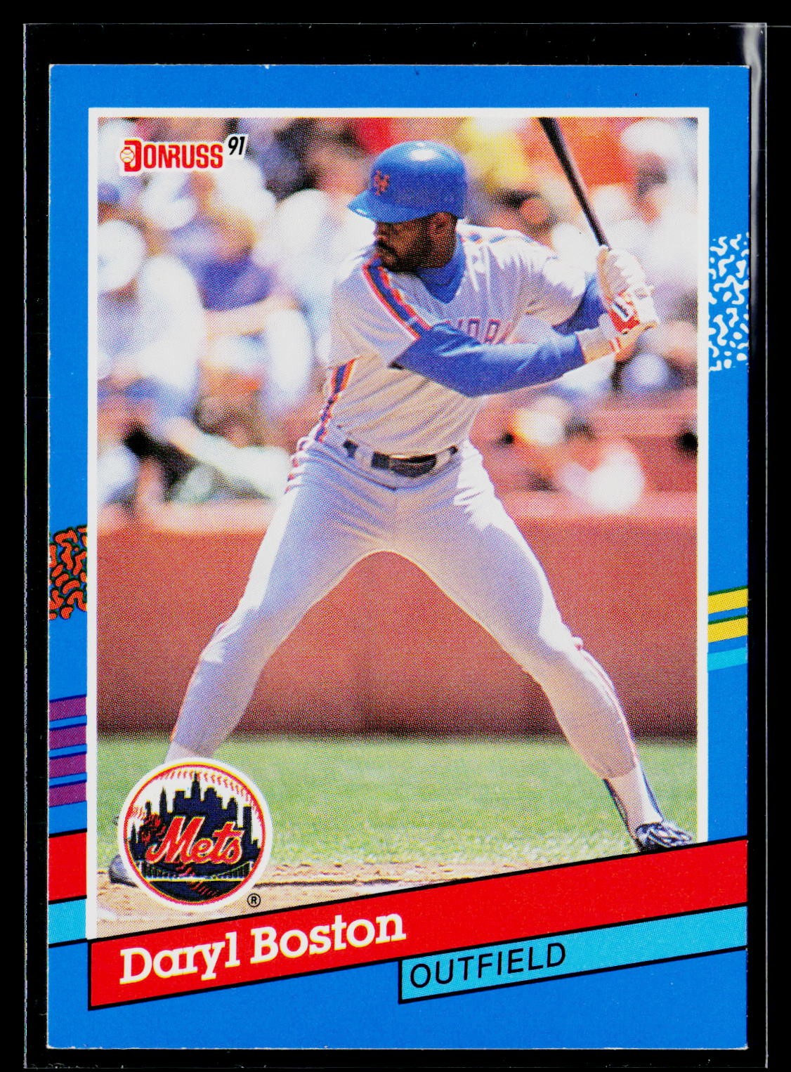 Daryl Boston 1991 Donruss #210 New York Mets