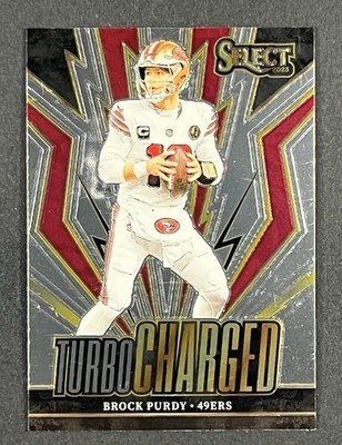 2023 Panini Select Brock Purdy Turbo Charged #TUR-BPU San Francisco 49ers QB