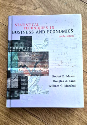 Statistical Techniques In Business and Economics