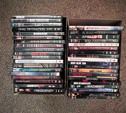Pick Your Movie: Horror & Thriller - Combined Shipping Discount! DVD -Tested!