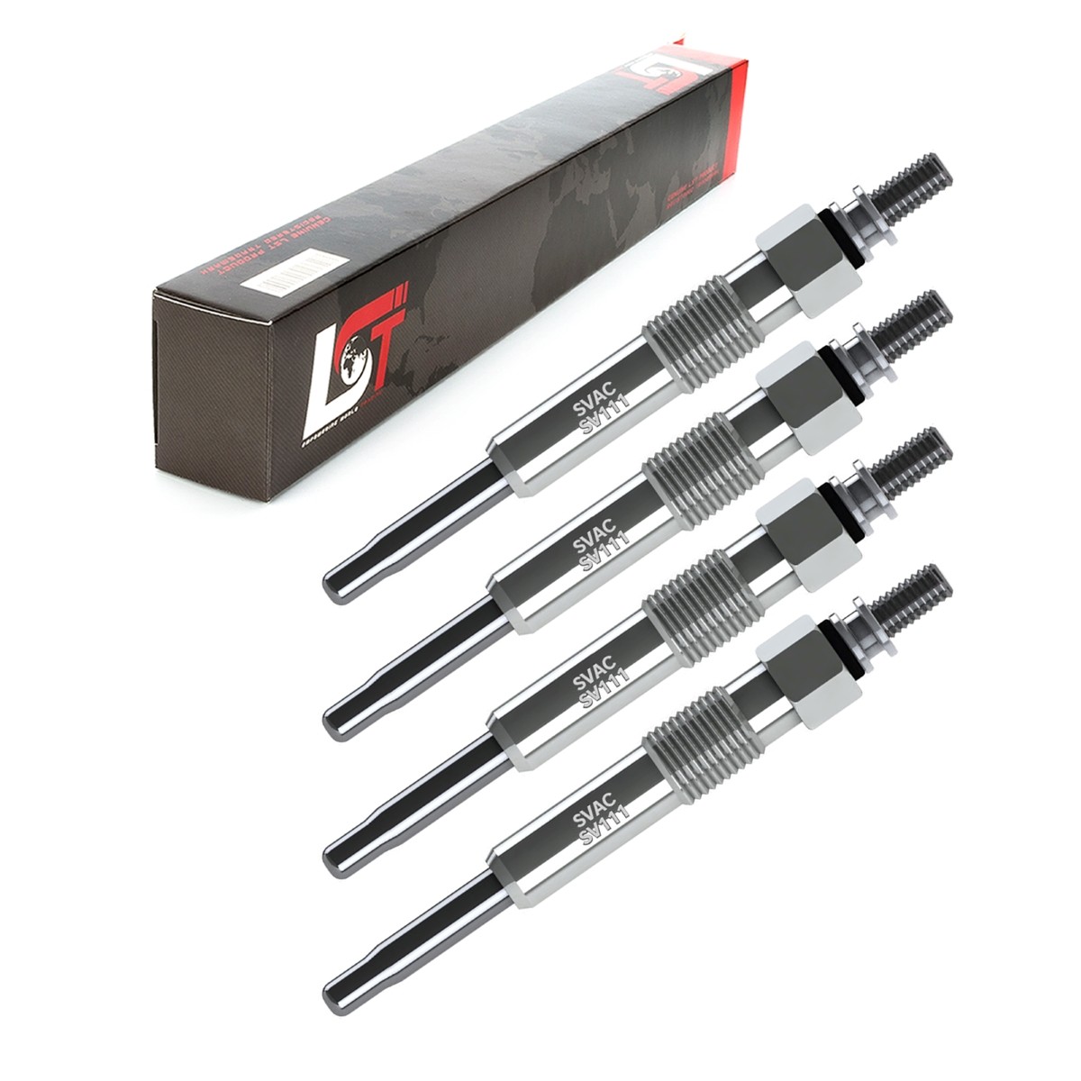 4X Glow Plugs 11 Volt For RENAULT ESPACE LAGUNA MEGANE SCENIC
