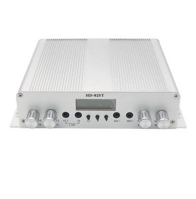 HD-02ST 25W Professional FM Transmitter Stereo PLL Broadcast Radio Station