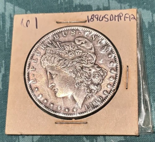 1896 Morgan Silver Dollar Philadelphia mint 90% silver,10% copper