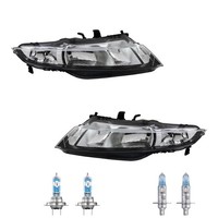 Halogen Scheinwerfer Set H1 FüR Honda Civic Viii Hatchback Inklusive Lampen