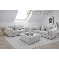3 + 2 Seater Lilly Sofa Set with Footstool Coffee Table Comfortable Stylish Sale