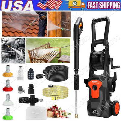 #ad Electric Pressure Washer 5000PSI Max 3.6 GPM Power Washer Cleaning Machine New $103.99