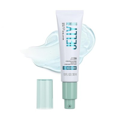 Maybelline Poreless Jelly 24Hr Hydrating Blur Primer + 2% Niacinamide 1oz 30ml