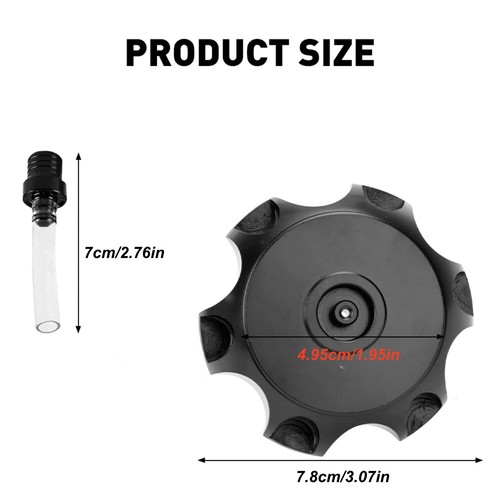 Fuel Gas Tank Cap Vent Valve Breather Tube For Dirt Bike Motorcycle Pit Bike - Picture 13 of 18