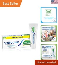 Fresh Mint Sensitive Toothpaste, 4 Ounces Pac...