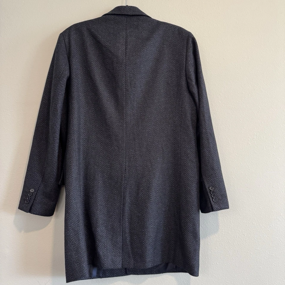 Kiton Napoli Coat Silk Cashmere Made in Italy Large Approx NO SIZE TAG - Image 3 of 4