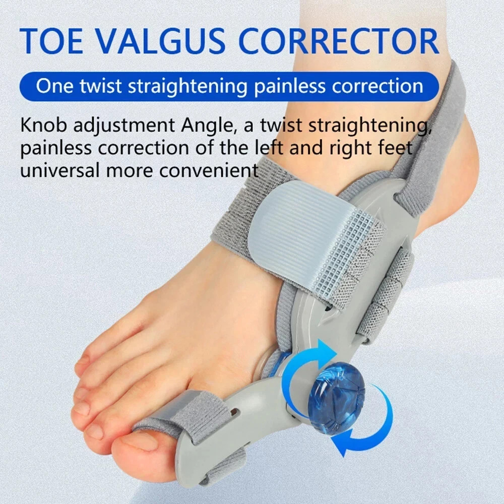 Bunion Fix Toe Valgus Corrector Adjustable Orthosis Women Men Splints*
