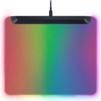 Firefly V2 Pro Fully Illuminated RGB Gaming Mouse Mat: Backlit Design - 15 Zone