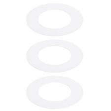 3pcs 2.8" ID 4.5" OD Goof Rings for Recessed Light Matte White Goof Trim Ring