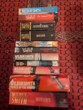 Wilbur Smith Bundle x 11 Hardback & Paperback Books - See Photos For Titles