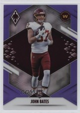2021 Panini Phoenix Rookie Purple 116/125 John Bates #192 0o9k