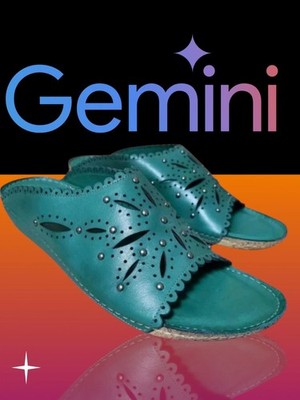 GEMINI - PANTOLETT GR 45 DAMENSCHUHE SANDALEN
