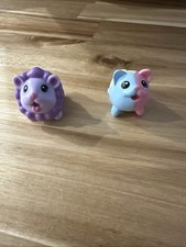 Spin Master Chubby Puppies  Friends Lot Of 2 Grape Lion Cotton Candy Kitty