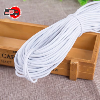 Round Rope Cord Elastic Trousers Sewing Waist Support Trim Crafts 2 - 6 mm