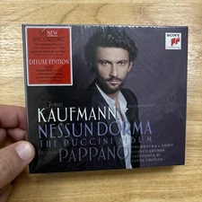 Jonas Kaufmann: Nessun Dorma - The Puccini Album (CD, DVD, 2015) New Sealed
