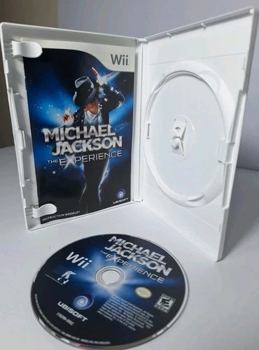 Nintendo Wii Michael Jackson: The Experience Game Manual Case Disc CIB
