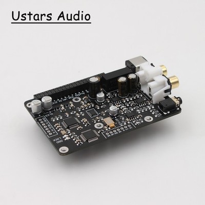Ustars Audio R38h DAC Board Decoder W/ OLED Remote Control Kit For Raspberry Pi