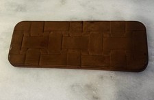 Longaberger Pottery Bread Basket Brick | Stoneware Bread Warmer | Made in USA