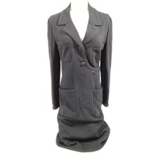 Chanel Dress Ladies Wool Rayon 38 2269481