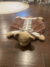 Bearington Baby Touchdown Belly Blanket football tummy time mat baby 0  6 months